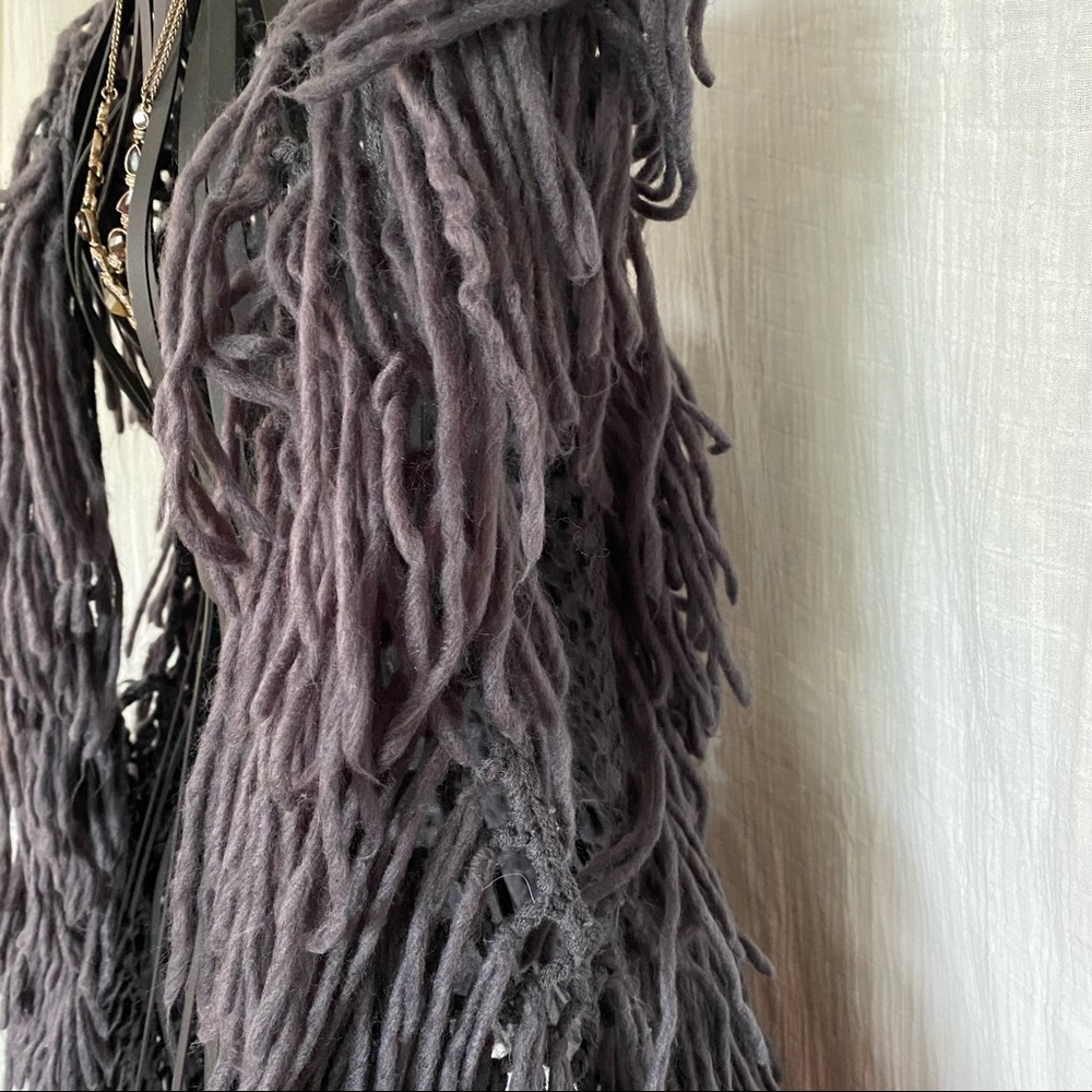 Joe Boxer Fringe Shaggy Vest